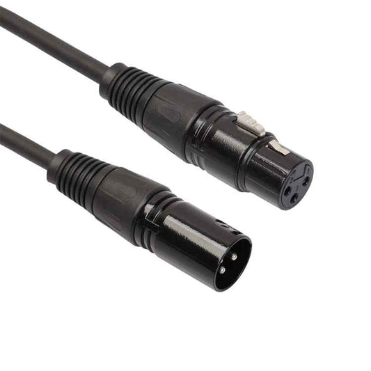 10m 3-Pin XLR Male to XLR Female MIC Shielded Cable Microphone Audio Cord, Length: 10m