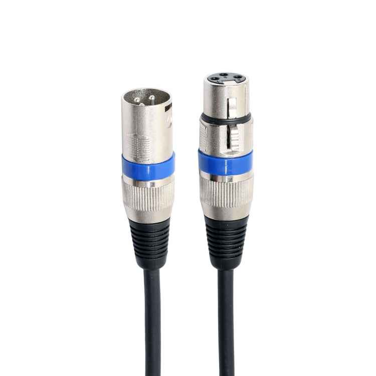 10m 3-Pin XLR Male to XLR Female MIC Shielded Cable Microphone Audio Cord, Length: 10m (Blue)