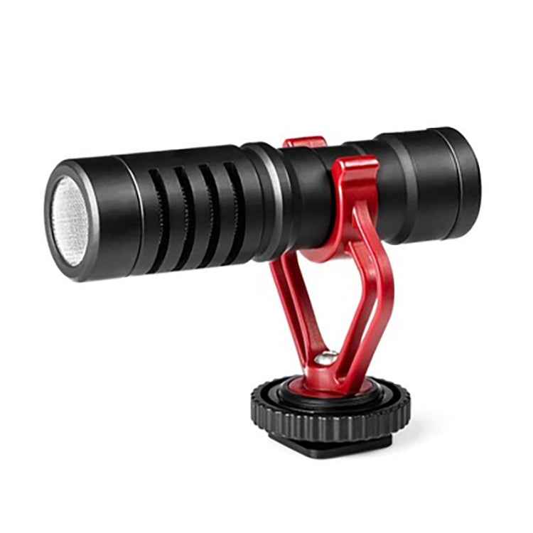 MM1 Live Recording Interview Intelligent Noise Reduction Condenser Microphone for Mobile Phone / SLR Camera / Camcorder