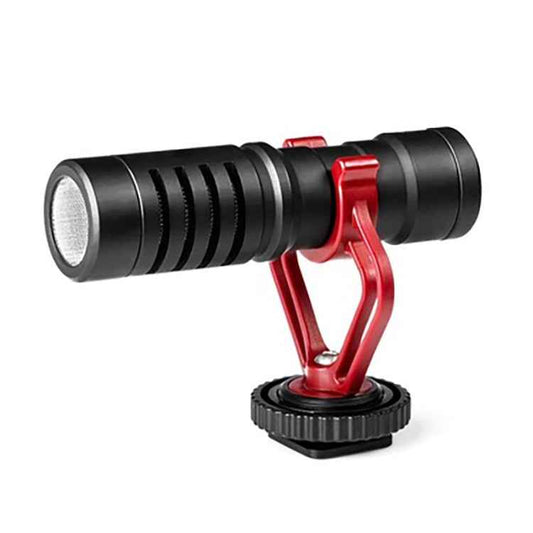 MM1 Live Recording Interview Intelligent Noise Reduction Condenser Microphone for Mobile Phone / SLR Camera / Camcorder