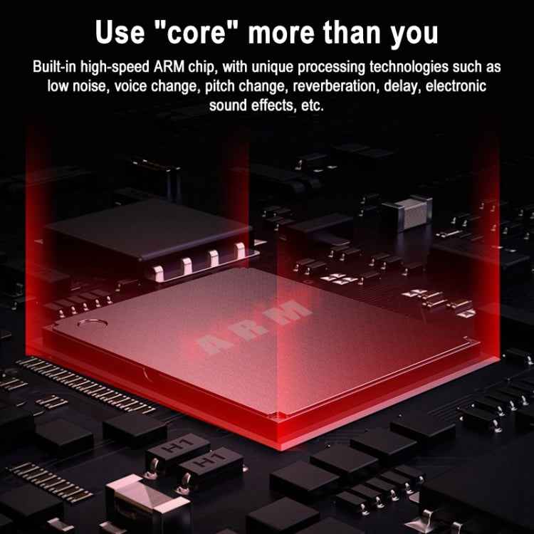 TEYUN NA8 8-channel Small Mixing Console Mobile Phone Sound Card Live Broadcast Computer Recording Console Processor, EU Plug