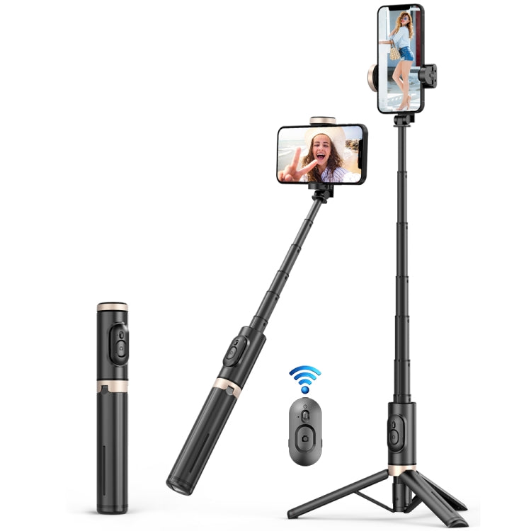 Q12 Hidden Design Reinforced Bluetooth Remote Control Tripod Selfie Stick, Q12 (Black), Q12s (Pink), Q12 (White)