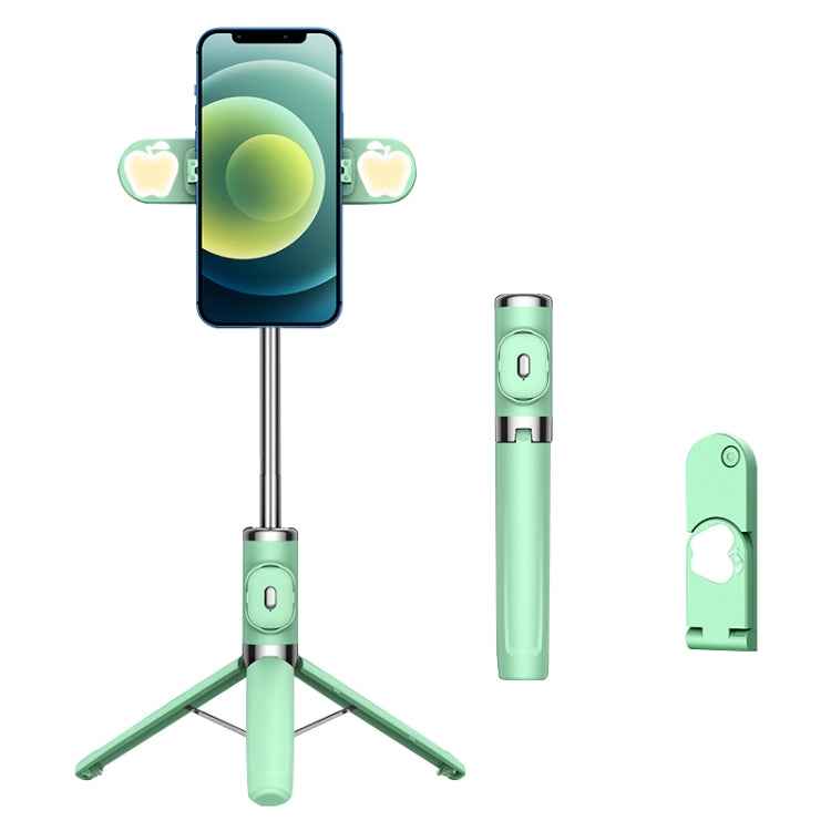Bluetooth Remote Control Dual Fill Light Tripod Selfie Stick