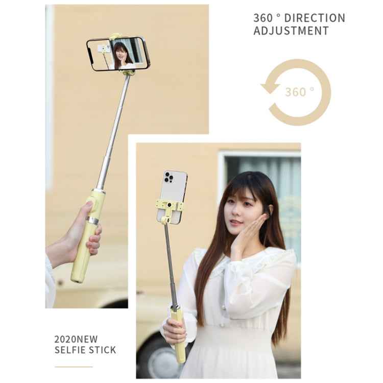 Bluetooth Remote Control Dual Fill Light Tripod Selfie Stick