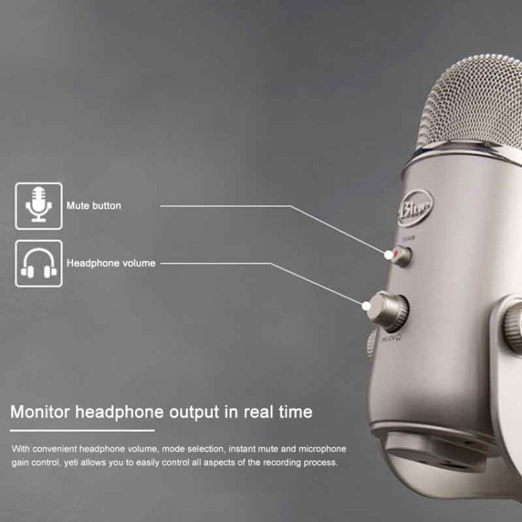 Logitech Blue Yeti USB Condenser Microphone