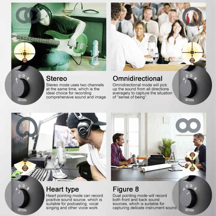 Logitech Blue Yeti USB Condenser Microphone