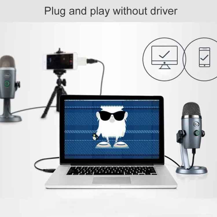 Logitech Blue Yeti Nano Condenser Digital USB Live Broadcast Microphone