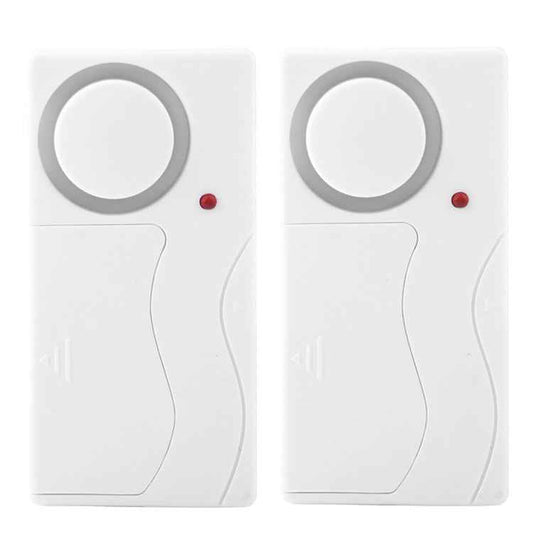 Home Security Wireless Remote Control Door Window Siren Magnetic Sensor Alarm Warning, 1 Remote Controller + 2 Magnetic Sensors