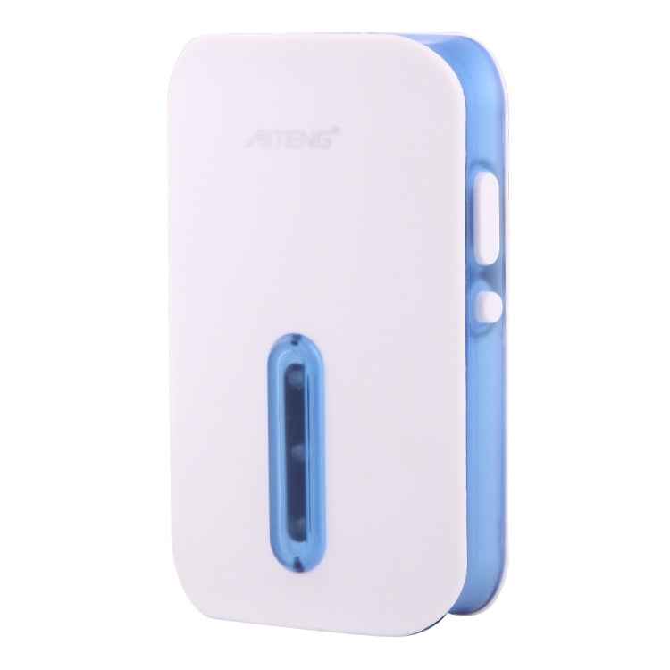 AITENG V017G Life Waterproof Battery-Free Wireless Doorbell, 1 Receiver + 1 x Transmitter, Receiver Distance: 130m, US Plug