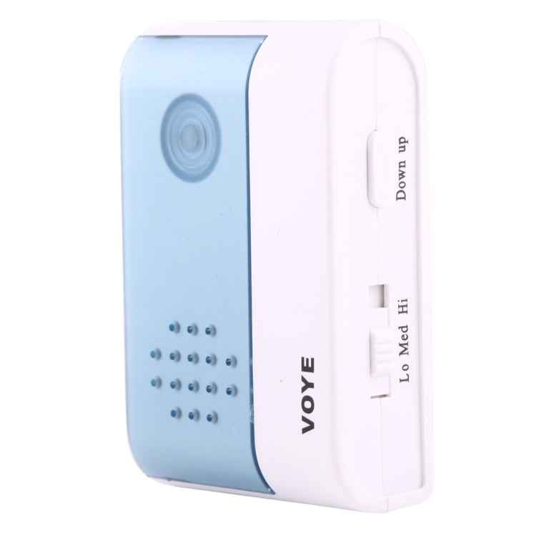 VOYE V004B2 Wireless Smart Music Home Doorbell with Dual Receiver, Remote Control Distance: 120m (Open Air)