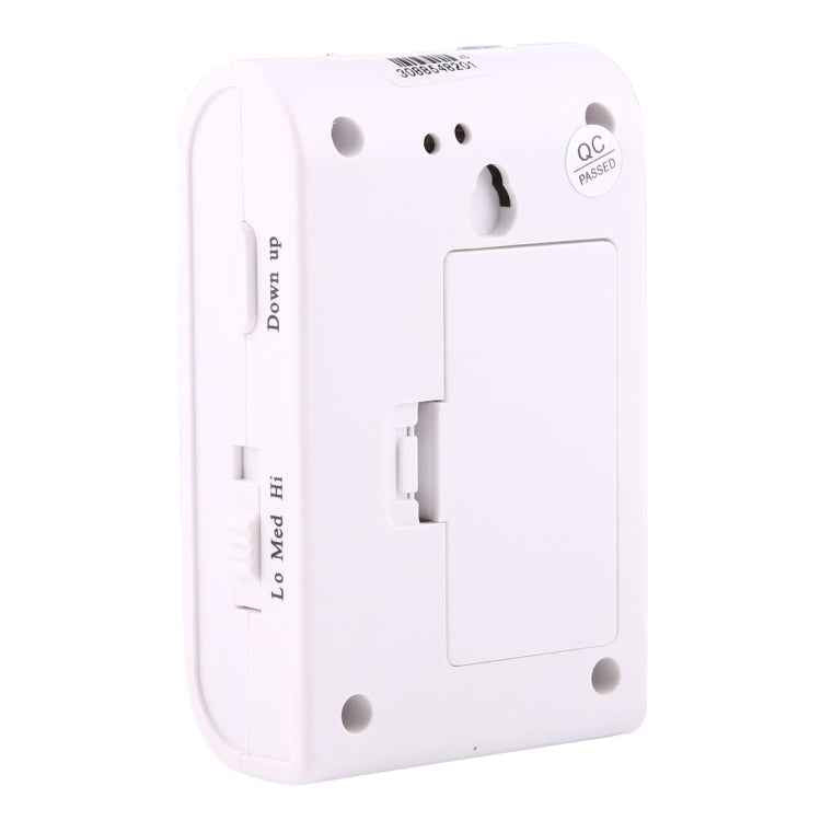 VOYE V004B2 Wireless Smart Music Home Doorbell with Dual Receiver, Remote Control Distance: 120m (Open Air)