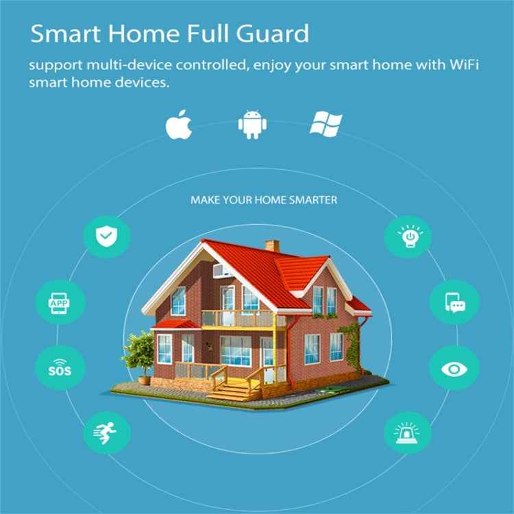 NEO NAS-DS01W Wireless WiFi Realtime LED Door Sensor & Window Sensor