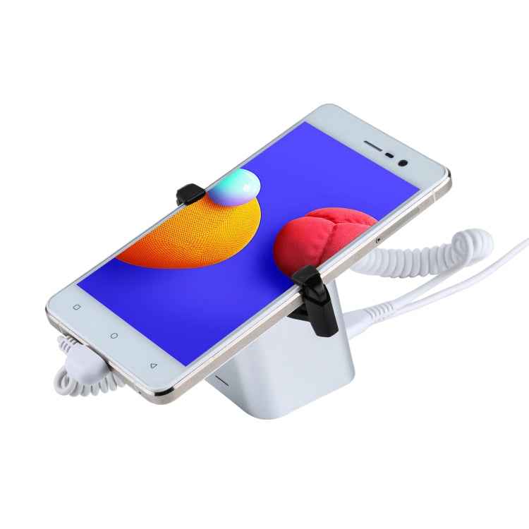 Aluminum Shell Square-column Anti-theft Alarm Stand Security System Burglar Alarm / Anti-theft Alarm Display Holder for Samsung / Huawei / Xiaomi / OPPO / vivo / LG with Micro-USB Port