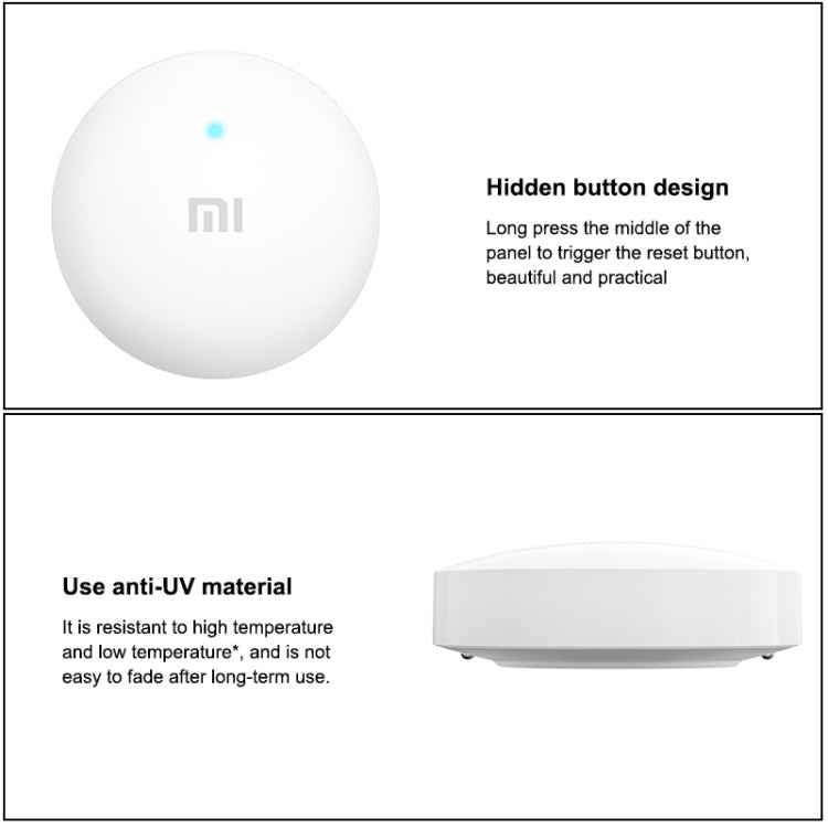Original Xiaomi Wireless Bluetooth Flood Guard Intelligently Detects Water Leakage Xiaoai Speaker Linkage App to Remotely Remind Smart Home, need to be used with CA1001