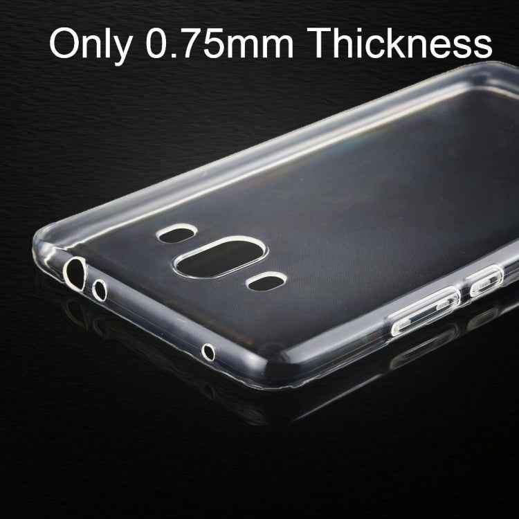 For Huawei Mate 10 0.75mm Ultra-thin Transparent TPU Protective Case