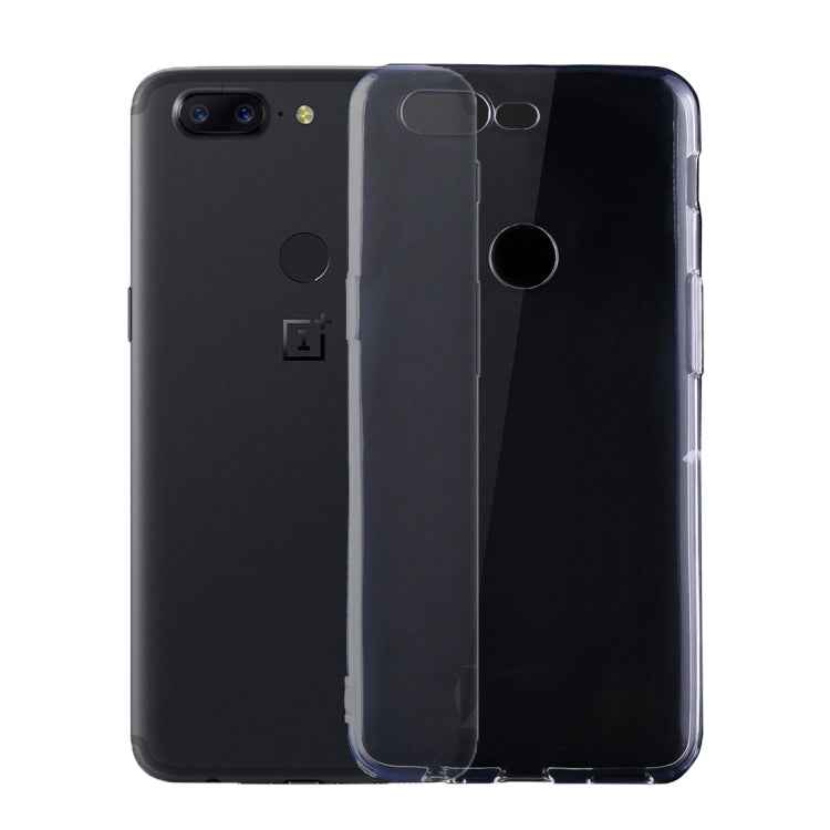 For OnePlus  5T 0.75mm Ultra-thin Transparent TPU Protective Case