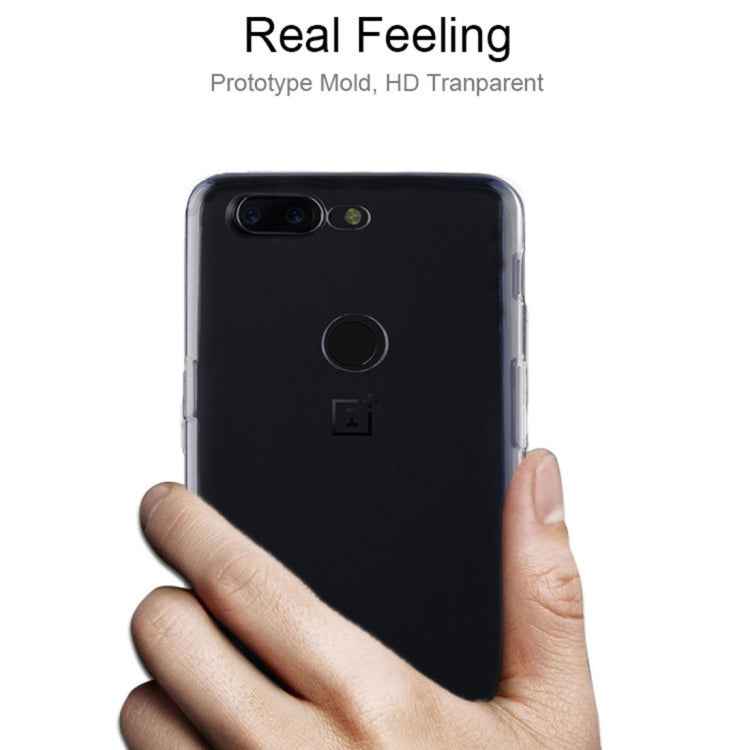 For OnePlus  5T 0.75mm Ultra-thin Transparent TPU Protective Case