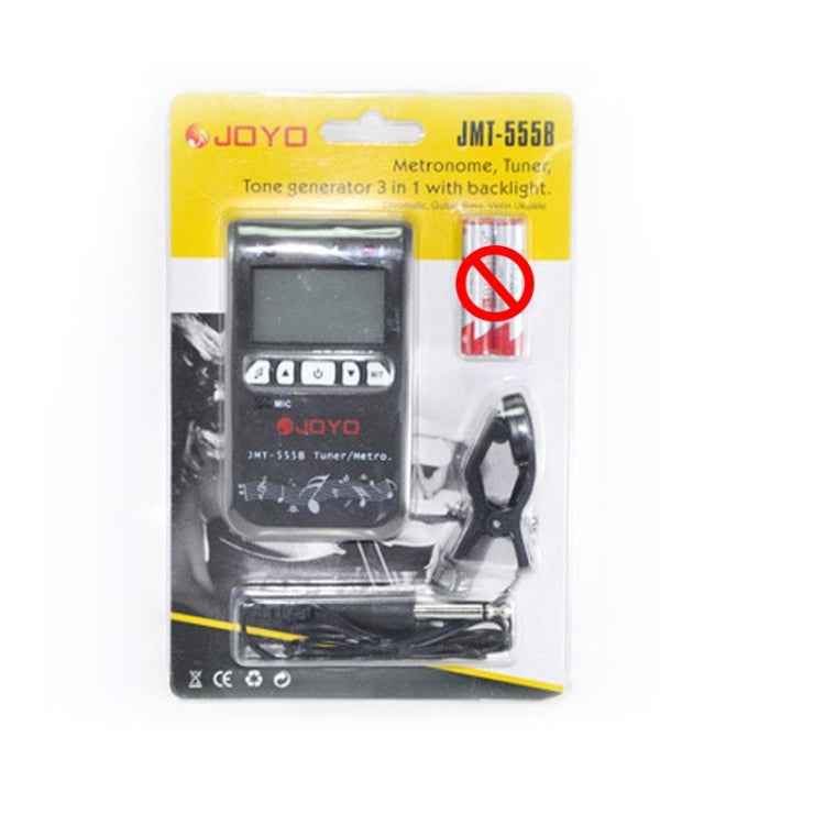 JOYO JMT-555B Metronome Tuner Chromatic Digital LCD Backlight with Tone Generator 3 in 1 Kit for Guitar Violin Ukulele