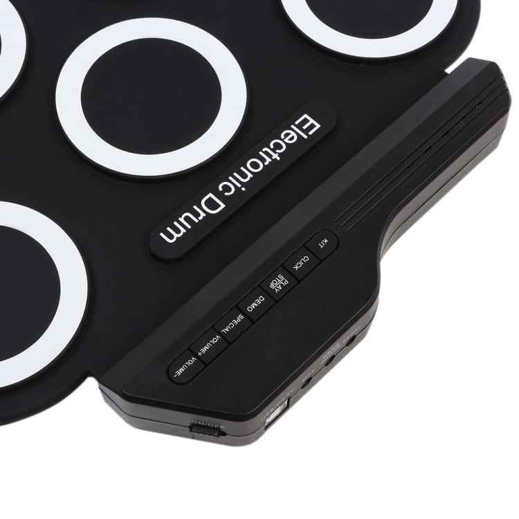 Portable Silicone Hand Roll USB Electronic Drum