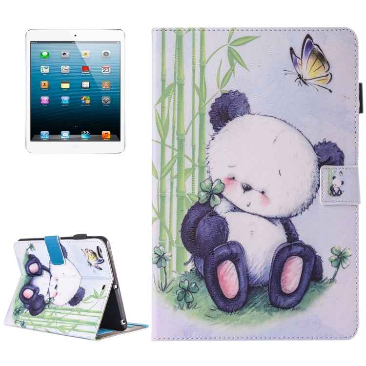 For iPad mini 4 / 3 / 2 / 1 Horizontal Flip Leather Case with Holder & Wallet & Card Slots & Pen Slot