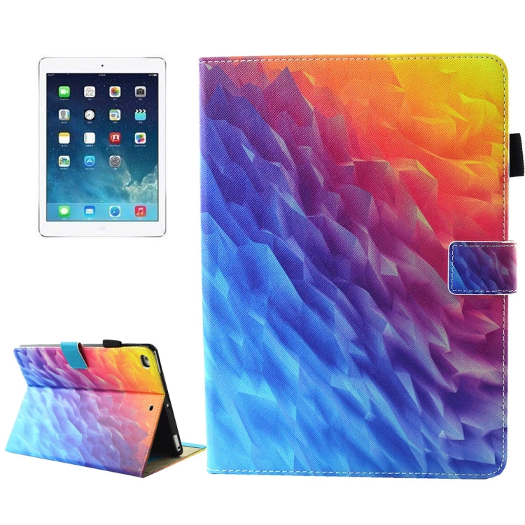 For iPad mini 4 / mini 3 / mini 2 / mini Universal Pattern Horizontal Flip Leather Protective Case with Holder & Card Slots & Sleep