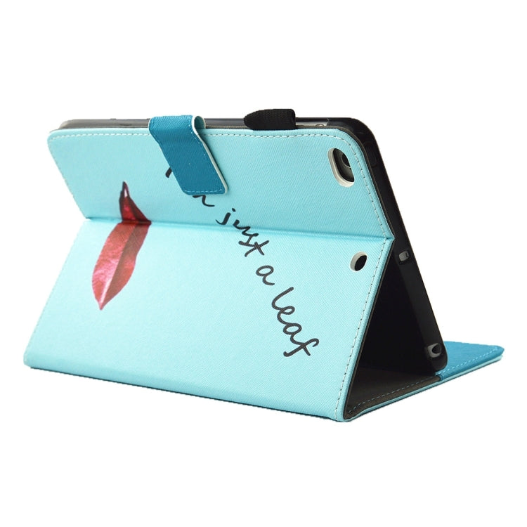For iPad mini 4 / 3 / 2 / 1  Horizontal Flip Leather Case with Holder & Wallet & Card Slots & Sleep / Wake-up Function & Pen Slot