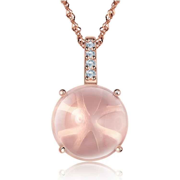 Pink Crystal Pendant, QUARTZ