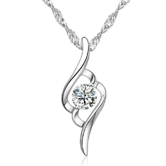 Only Love Pendant Short Paragraph Clavicle