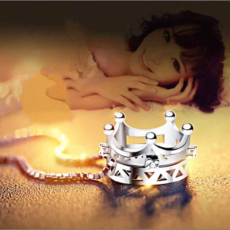 Crown Princess Cute Pendant Necklace Pendant Pendant, Crown pendant#30% silver