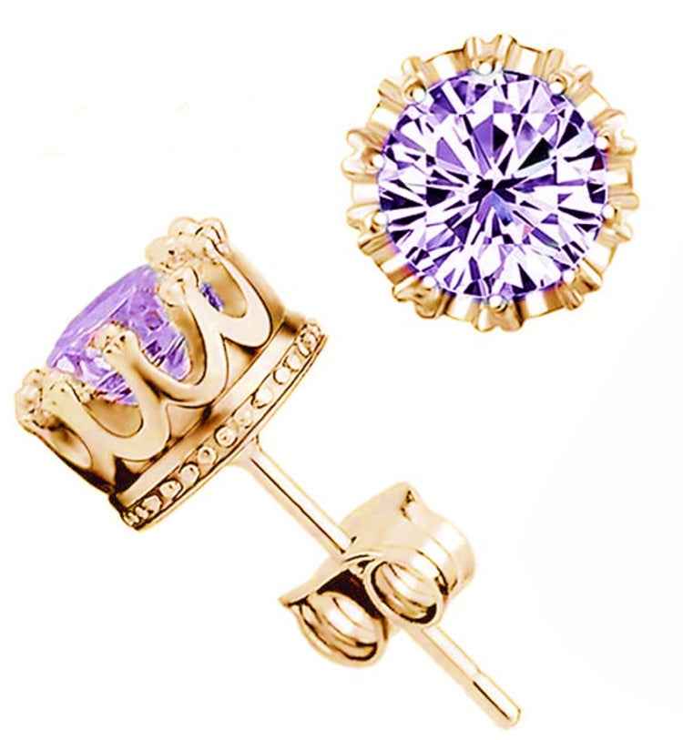 Zircon Crystal Earrings