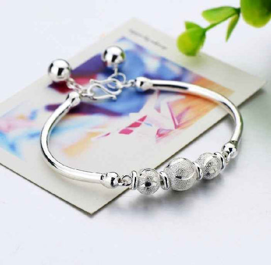 Crescent Transfer Bead Bracelet