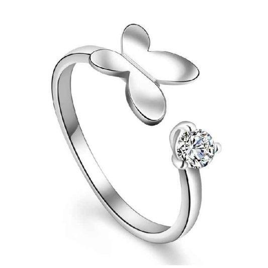 A Bent Wing Butterfly Ring