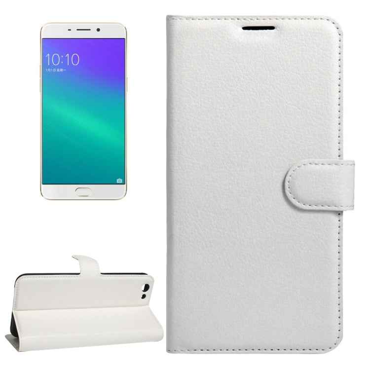 For OPPO  R9s Plus Litchi Texture Horizontal Flip Leather Case with Magnetic Buckle & Holder & Card Slots & Wallet