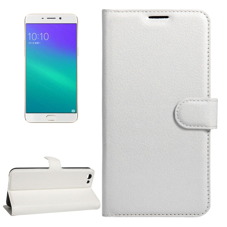For OPPO  R9s Plus Litchi Texture Horizontal Flip Leather Case with Magnetic Buckle & Holder & Card Slots & Wallet, For OPPO R9s Plus