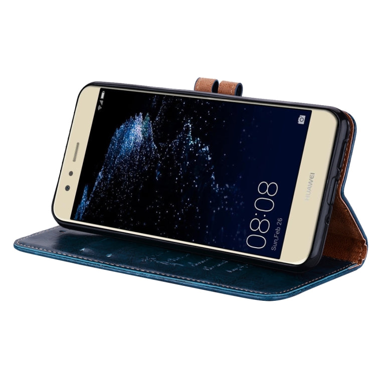 For Huawei P10 Lite Business Style Oil Wax Texture Horizontal Flip Leather Case with Holder & Card Slots & Wallet