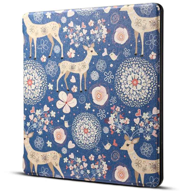 Dibase for Amazon Kindle Oasis 2017 7 inch Print Horizontal Flip PU Leather Protective Case