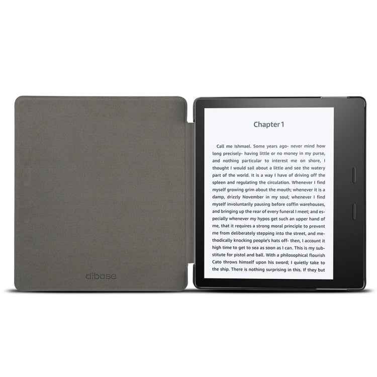 Dibase for Amazon Kindle Oasis 2017 7 inch Print Horizontal Flip PU Leather Protective Case