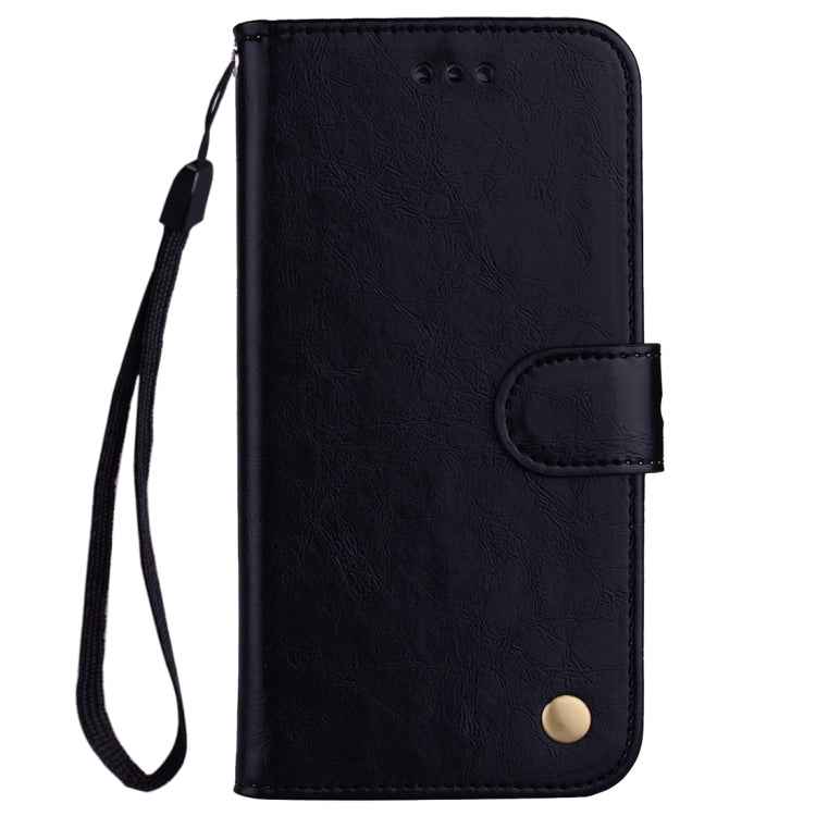 For Xiaomi Redmi Note 4X Business Style Oil Wax Texture Horizontal Flip Leather Case with Holder & Card Slots & Wallet
