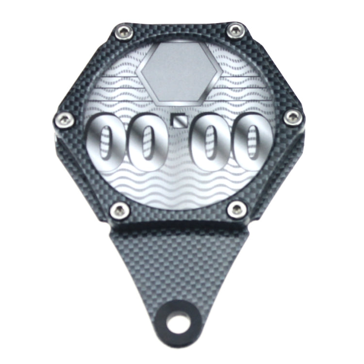 Motorcycle Waterproof Aluminum Alloy Tax Disc Holder, Tax Disc Holder