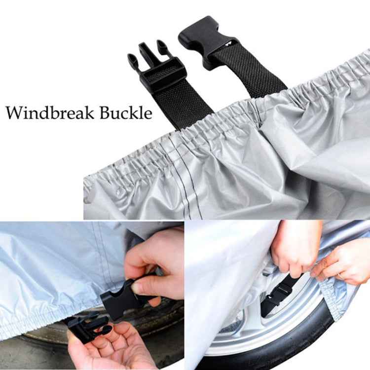 210D Oxford Cloth Motorcycle Electric Car Rainproof Dust-proof Cover, Size: XXL