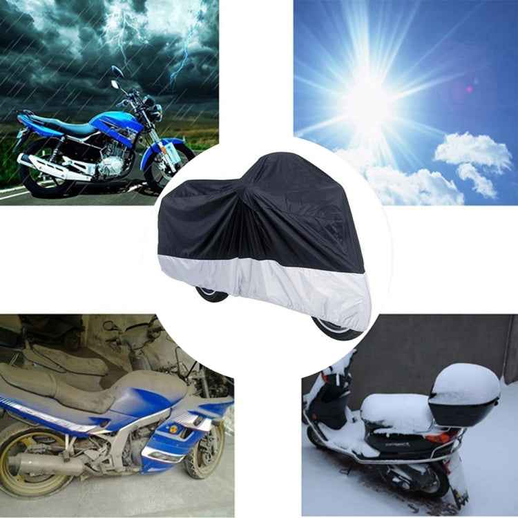 210D Oxford Cloth Motorcycle Electric Car Rainproof Dust-proof Cover, Size: XXXL