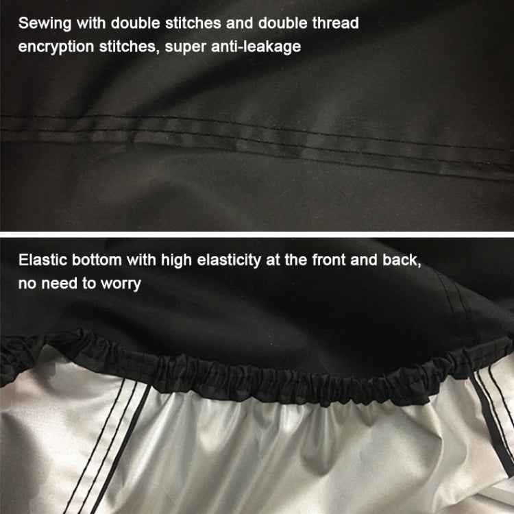 210D Oxford Cloth Motorcycle Electric Car Rainproof Dust-proof Cover, Size: XXXL