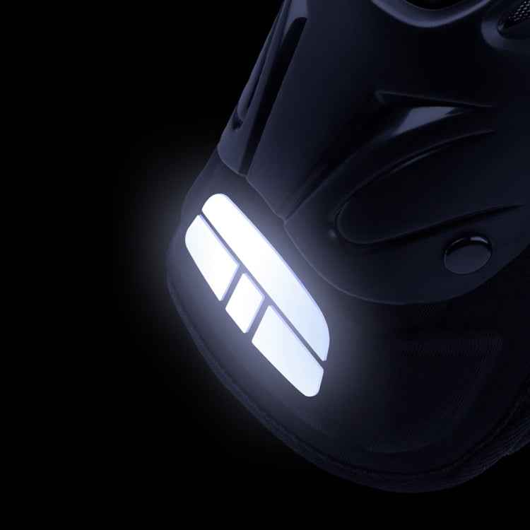 PRO-BIKER 2 in 1 Outdoor Sports Knee Pad Hiking Ski Motorcycle Bicycle Riding Protective Gear with Reflective Strip