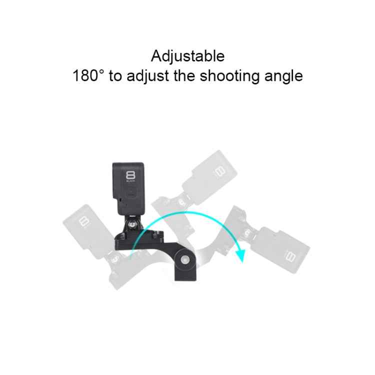 RUIGPRO Motorcycle Handlebar Alloy Phone Bracket for GoPro, Insta360, DJI and Other Action Cameras
