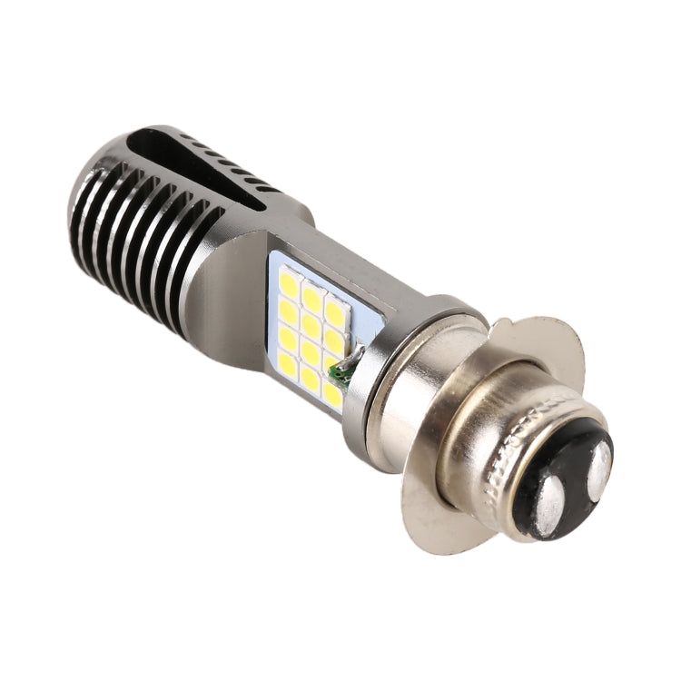 PX15D DC12V / 7.4W Motorcycle LED Headlight with 24LEDs SMD-3030 Lamp Beads, PX15D Style 2 (White Light), PX15D Style 2 (Yellow + White)