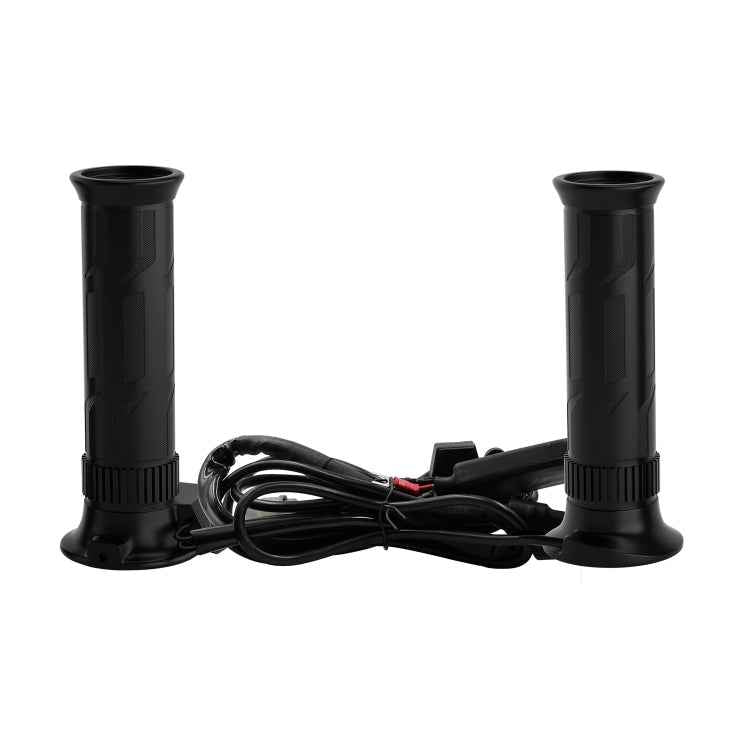 WUPP CS-990A1 Motorcycle Modified Intelligent Electric Heating Hand Cover Heated Grip Handlebar with Five Gear Temperature Control & Five Colors Indicator