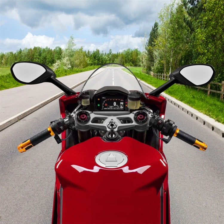 CS-764A1 12V Motorcycle Scooter Aluminum Alloy Electric Hand Grip Cover Heated Grip Handlebar