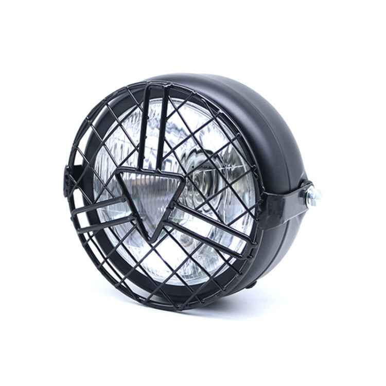 Motorcycle Arrowhead Reticular Retro Lamp LED Headlight Modification Accessories for CG125 / GN125