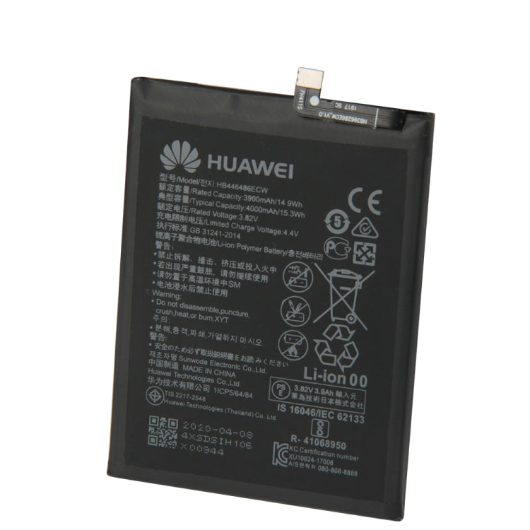 HB446486ECW for Huawei Honor 9X Li-ion Polymer Battery, For Huawei Honor 9X