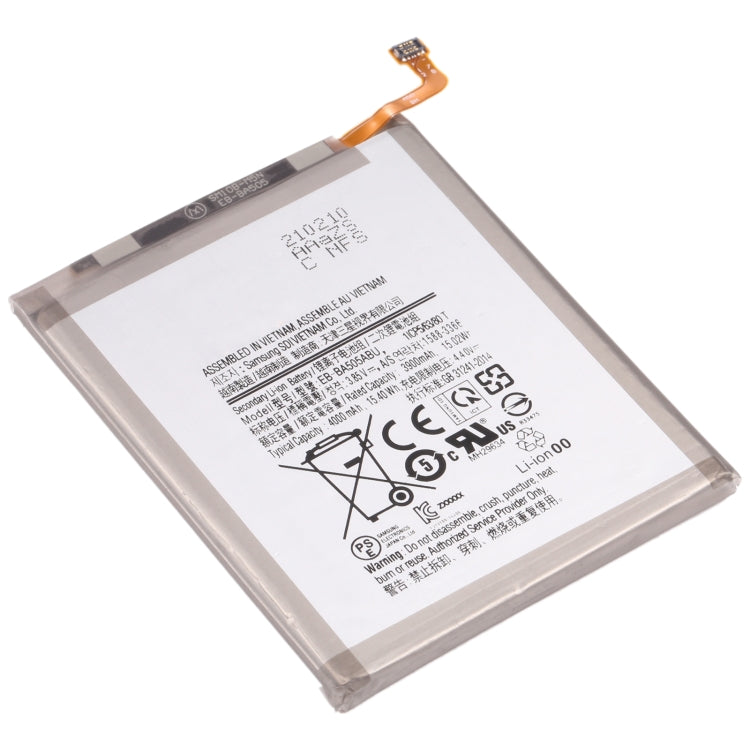 Original 4000mAh EB-BA505ABN Li-ion Battery Replacement for Samsung Galaxy A50 SM-A505/A30 SM-A305/A30S SM-A307/ASM-A205, For Samsung Galaxy A50